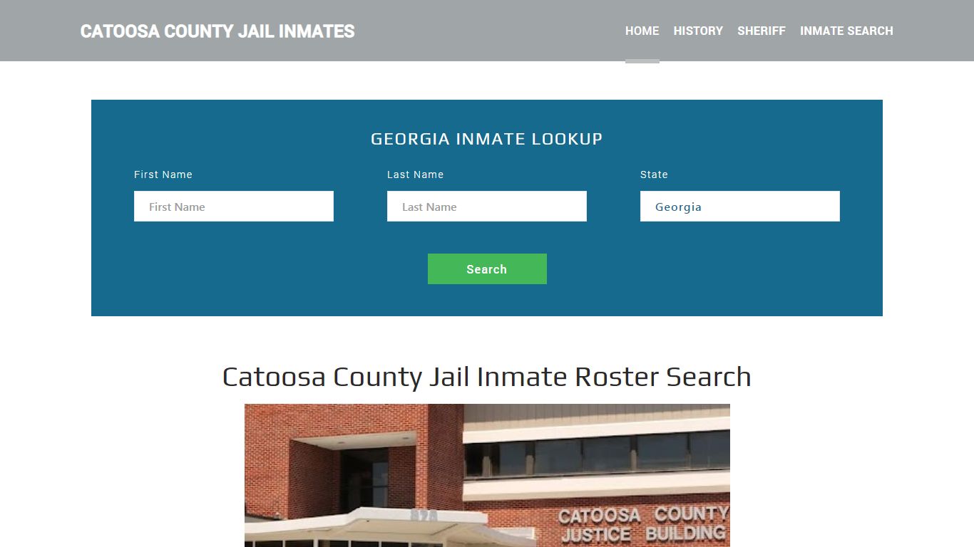 Catoosa County Jail Inmate Roster Lookup, Ringgold, GA